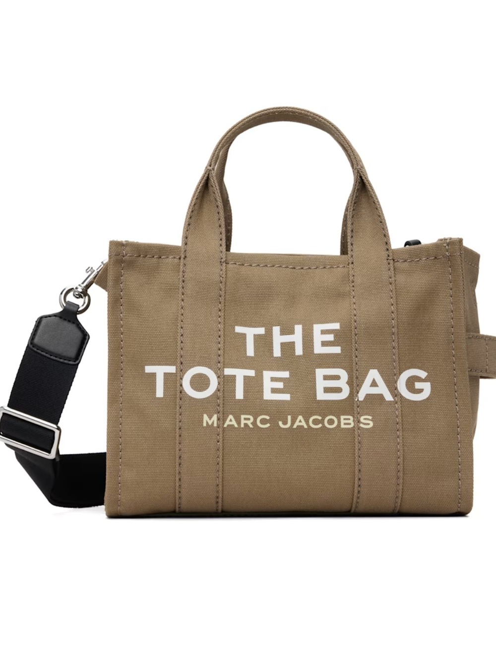 Marc Jacobs Canvas Mini Tote in Tan with Black Strap Brand New!